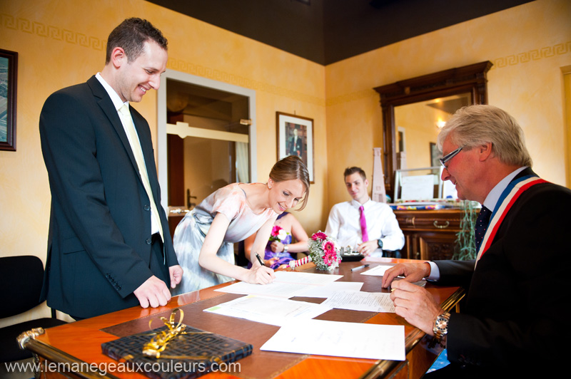 Reportage photo de mariage Strasbourg - cérémonie civile dieffenbach - photographe mariage alsace