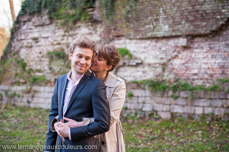 Séance photo de couple à Lille - photographe mariage lille nord pas de calais