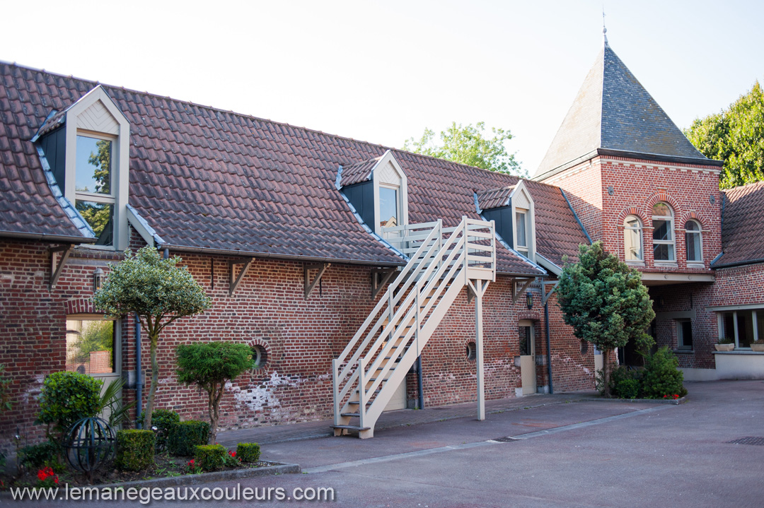 reportage photo de mariage à Lille au clos de la source hem