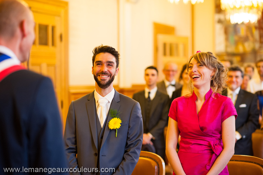 reportage photo de mariage à Lille - cérémonie civile pleine d'émotions - photographe mariage lille