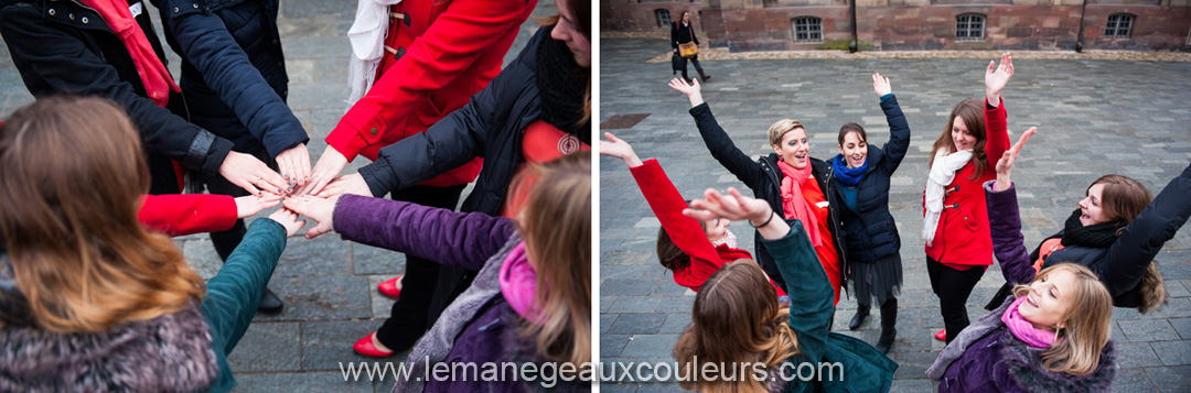 Séance Photo EVJF à Strasbourg - idée activité enterrement de vie de jeune  fille