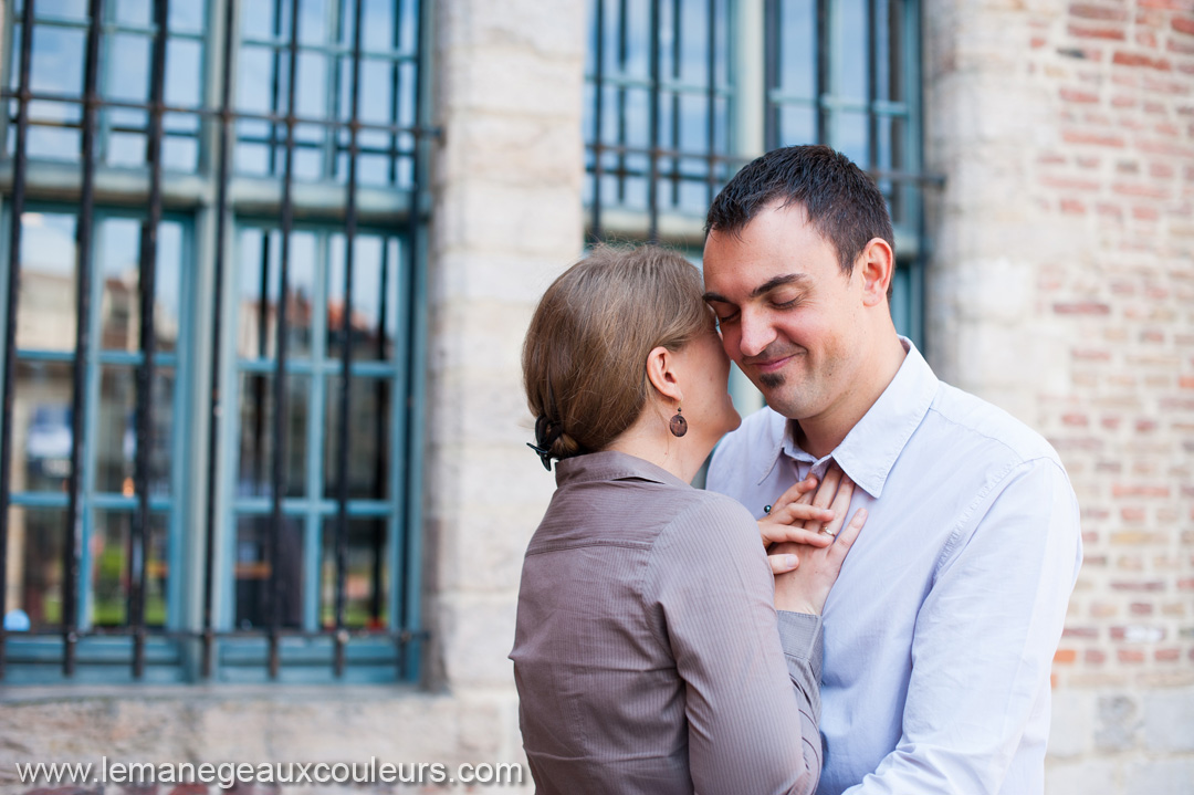 séance photo romantique à lille - photos de couple - engagement - mariage