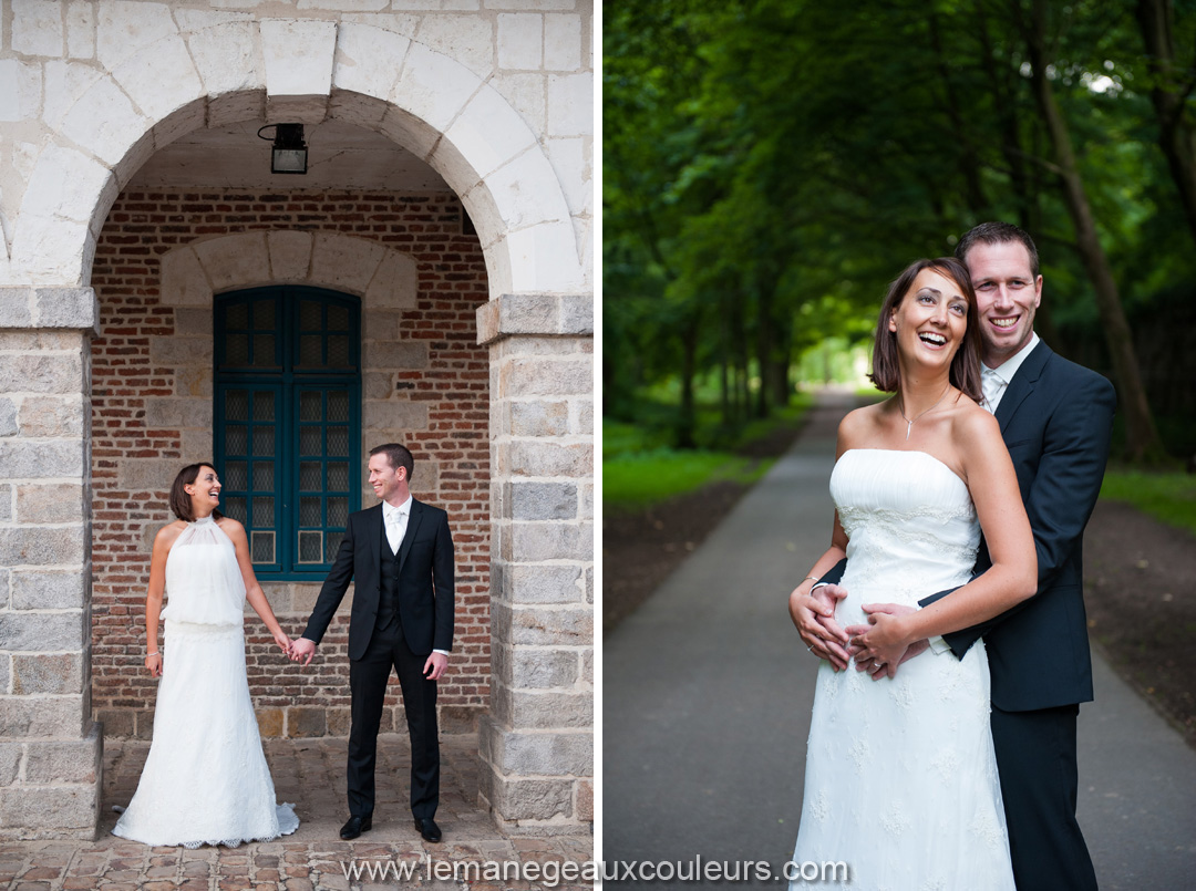 séance photo jeunes mariés à lille citadelle et vieux lille photographe mariage nord pas de calais