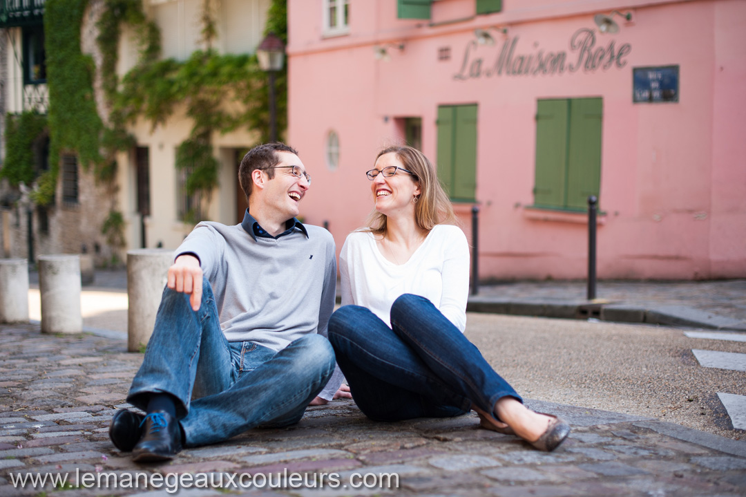 séance photo couple montmartre photographe mariage paris