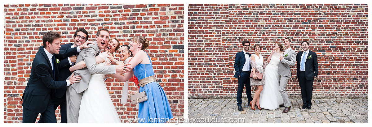 photos de groupes originales Reportage mariage au Domaine de la Chartreuse