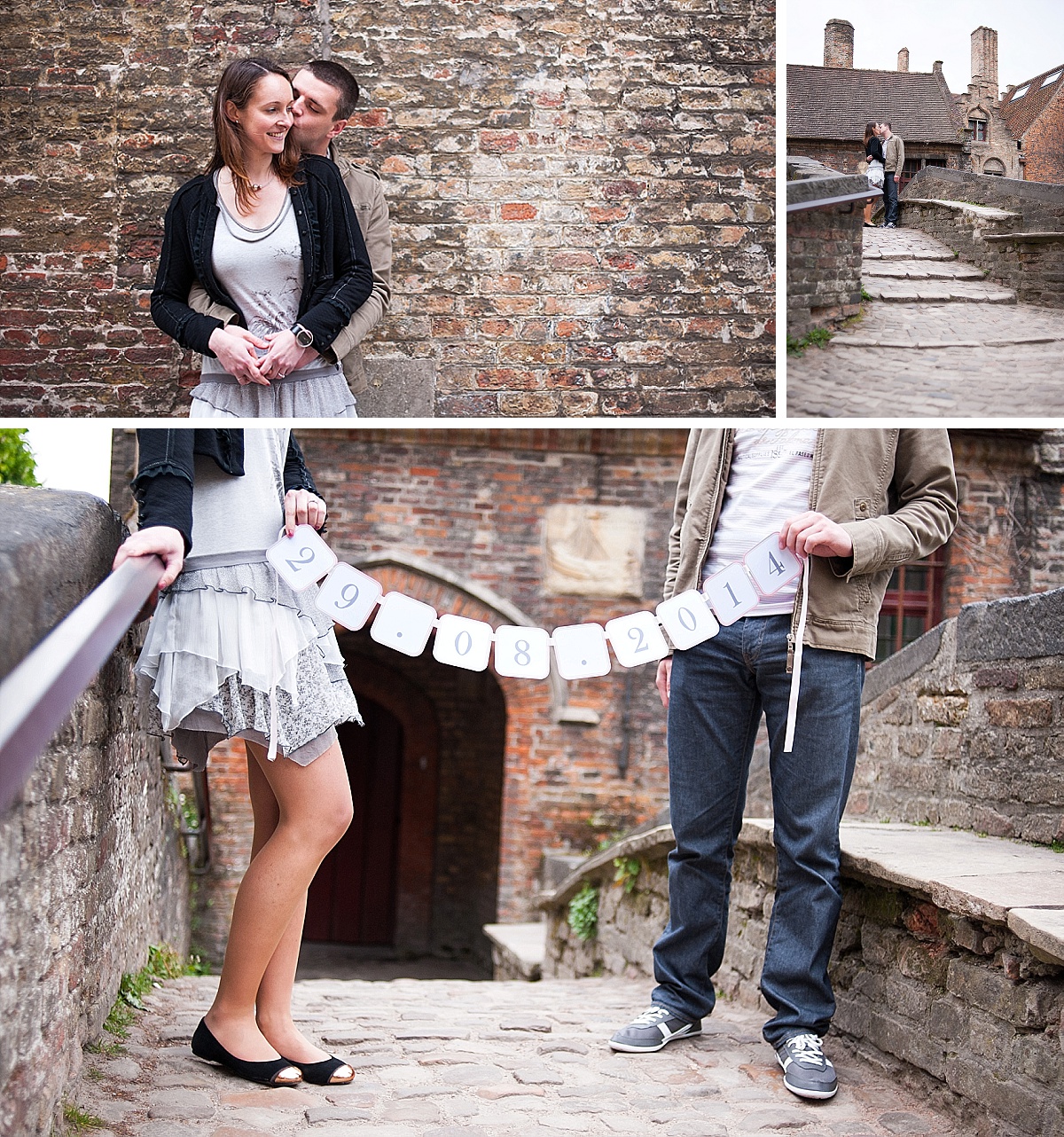 Séance couple à Bruges photographe mariage nord reportage photo engagement lille belgique 