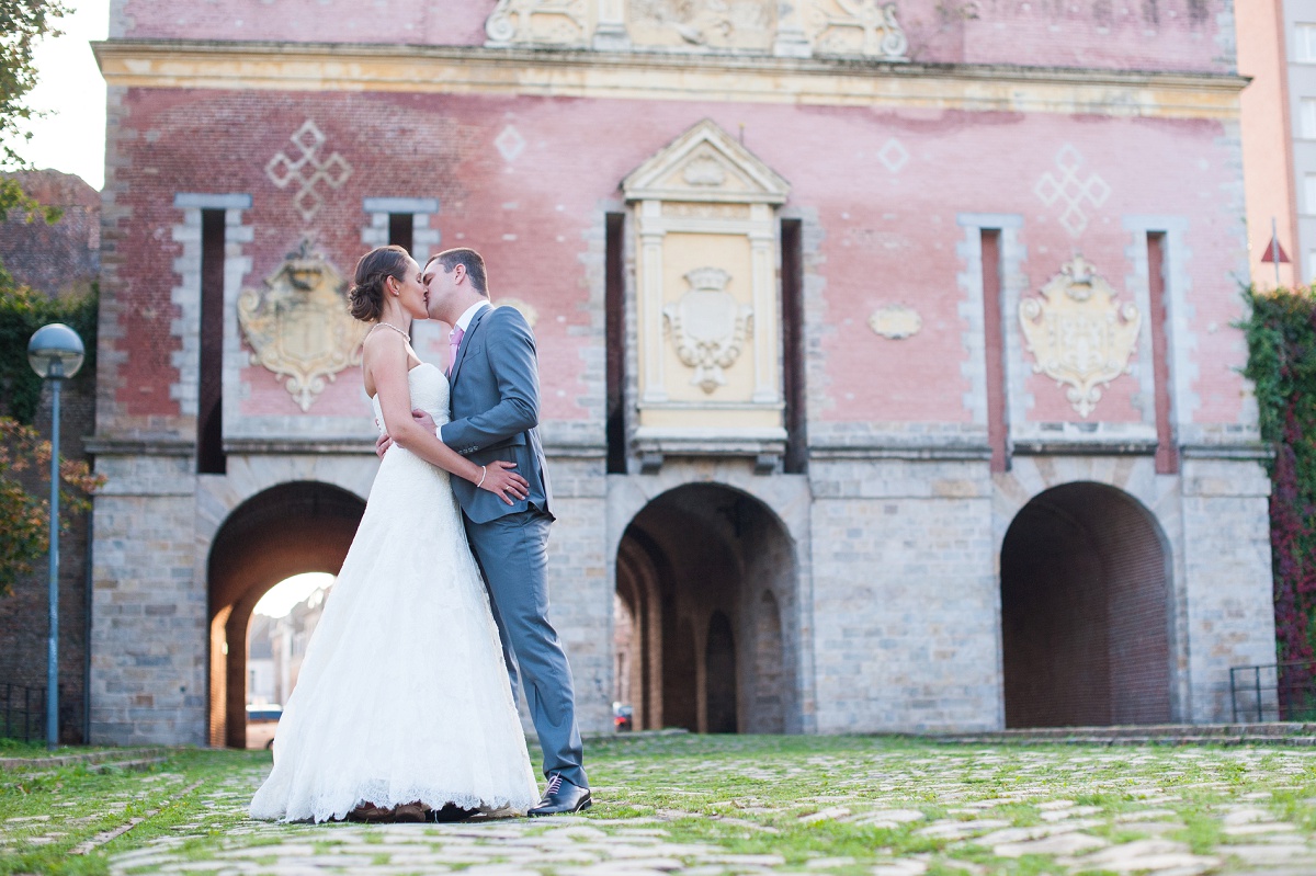 photographe mariage lille nord pas de calais séance photo jeunes mariés vieux lille