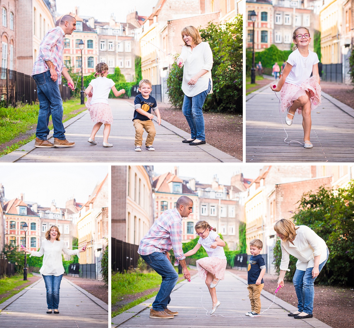 Séance photo de famille à Lille