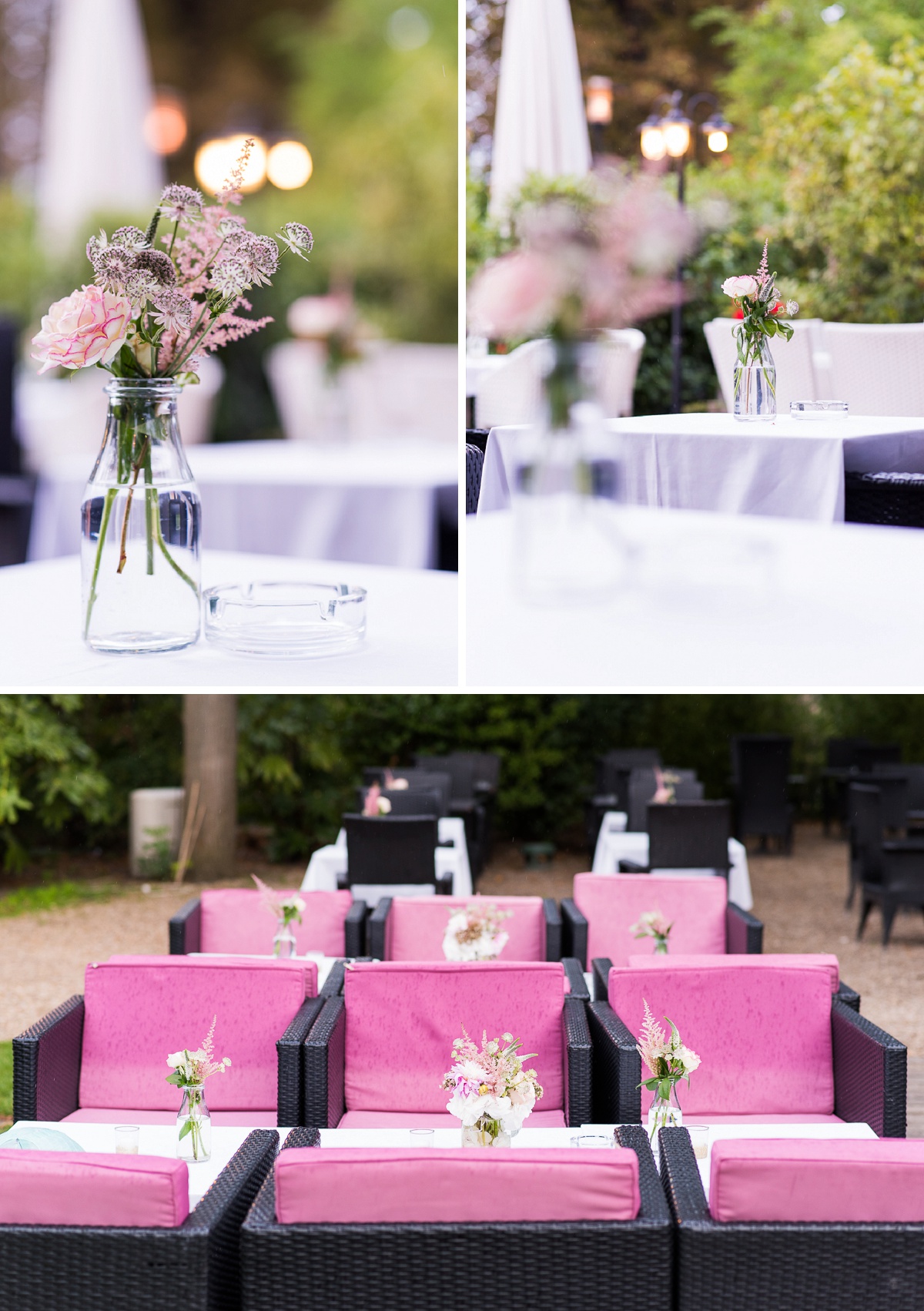 décoration de mariage de jolies fleurs pour embellir votre salle - décoration moderne et classe