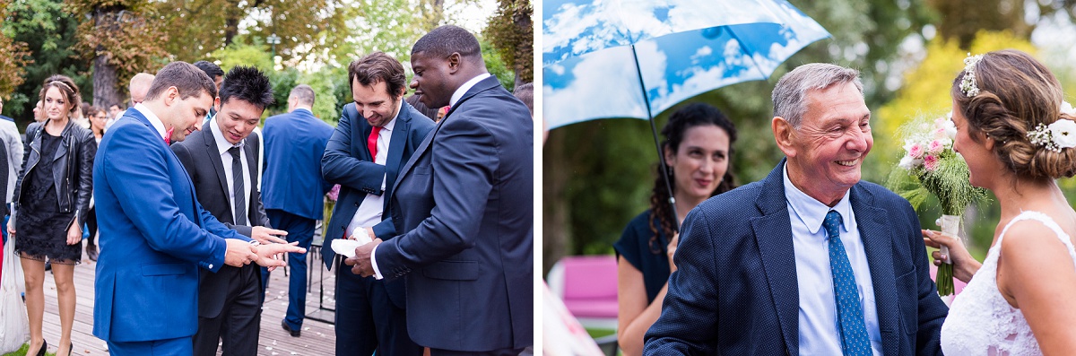 les portraits sur le vif pendant le vin d'honneur : le meilleur moment pour avoir des photos de l'ambiance de votre mariage