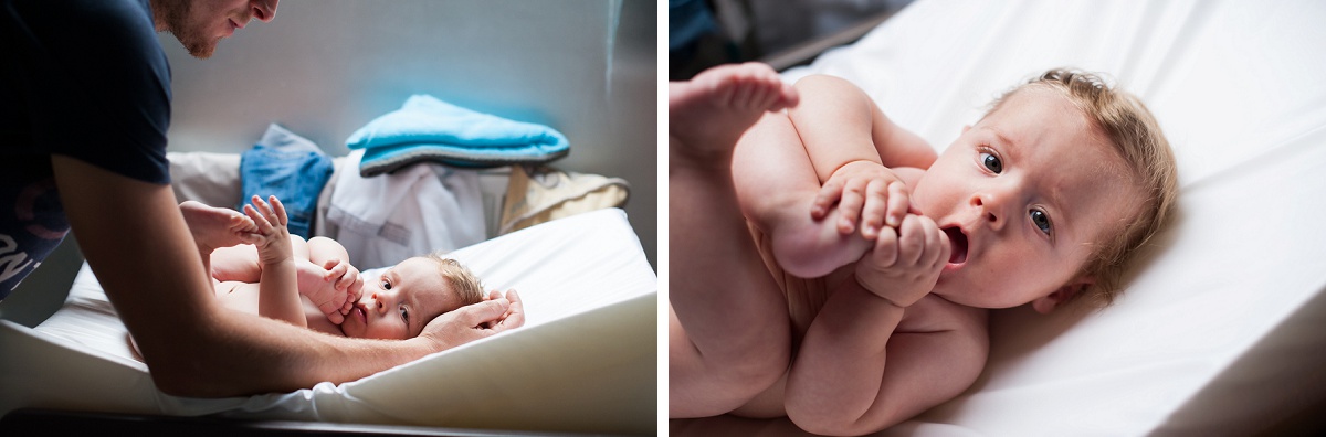 Photos bébé lifestyle - séance photo enfant à la maison - le moment du bain