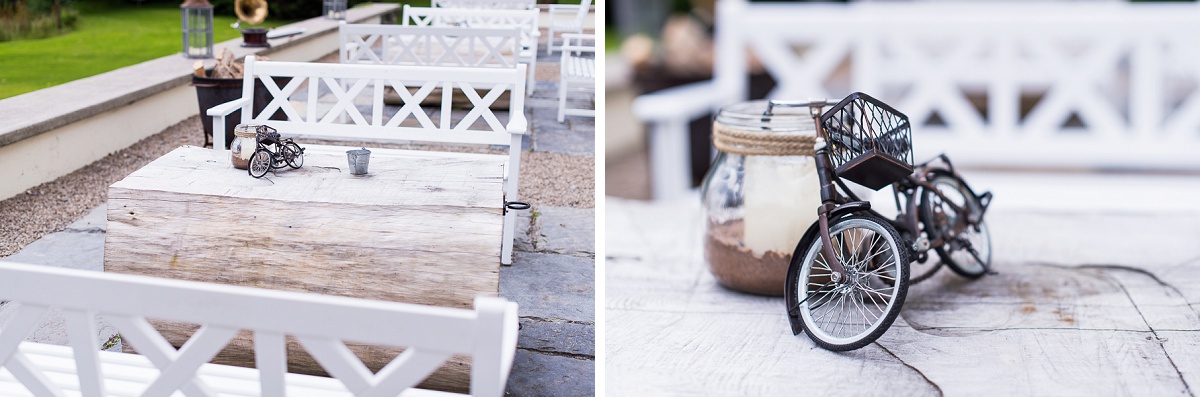 déco de mariage sur le thème du vélo photographe lille