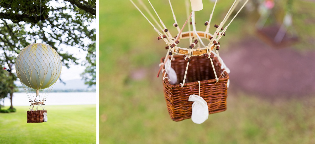 reportage mariage nord sur le thème du voyage avec montgolfières