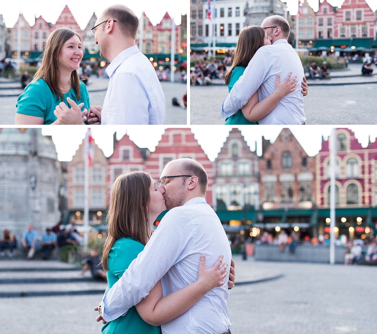 french wedding photographer in belgium bruges engagement session
