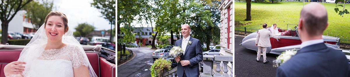 photographe mariage nord reportage à la mairie de croix