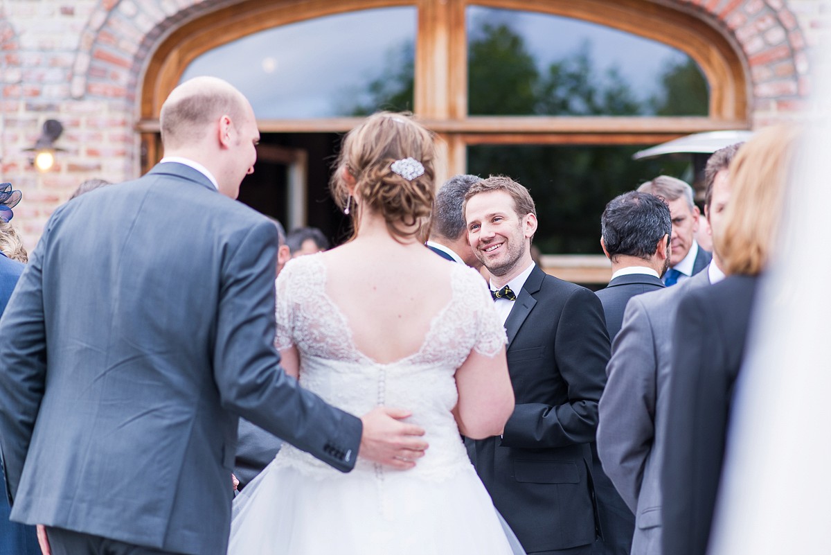 photographe mariage nord l'arrivée des mariés à la salle