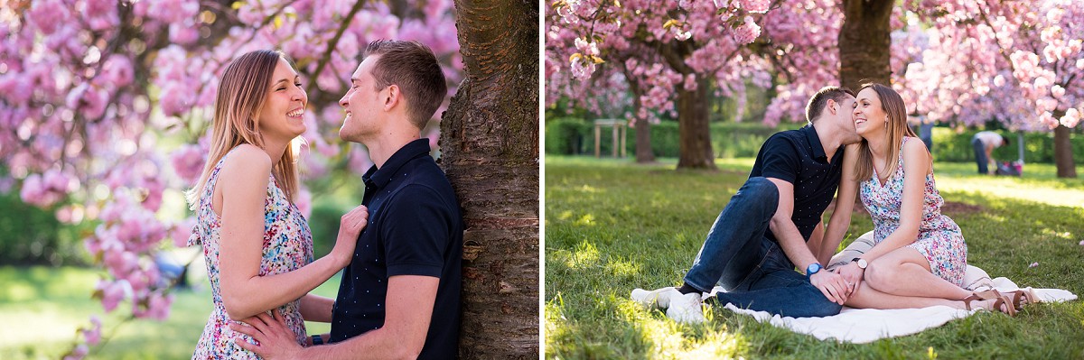 séance photo couple naturelle joyeuse et colorée