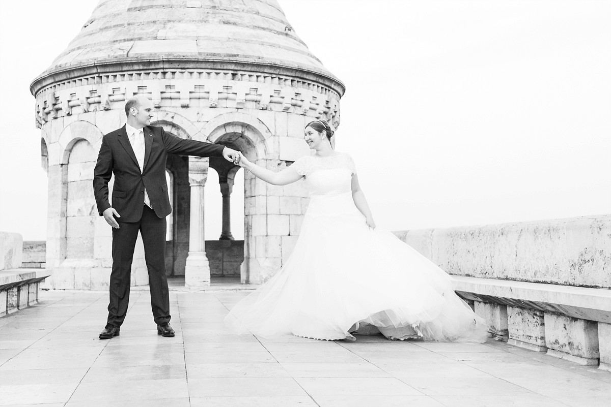 des photos de mariage à l'étranger - day after à budapest