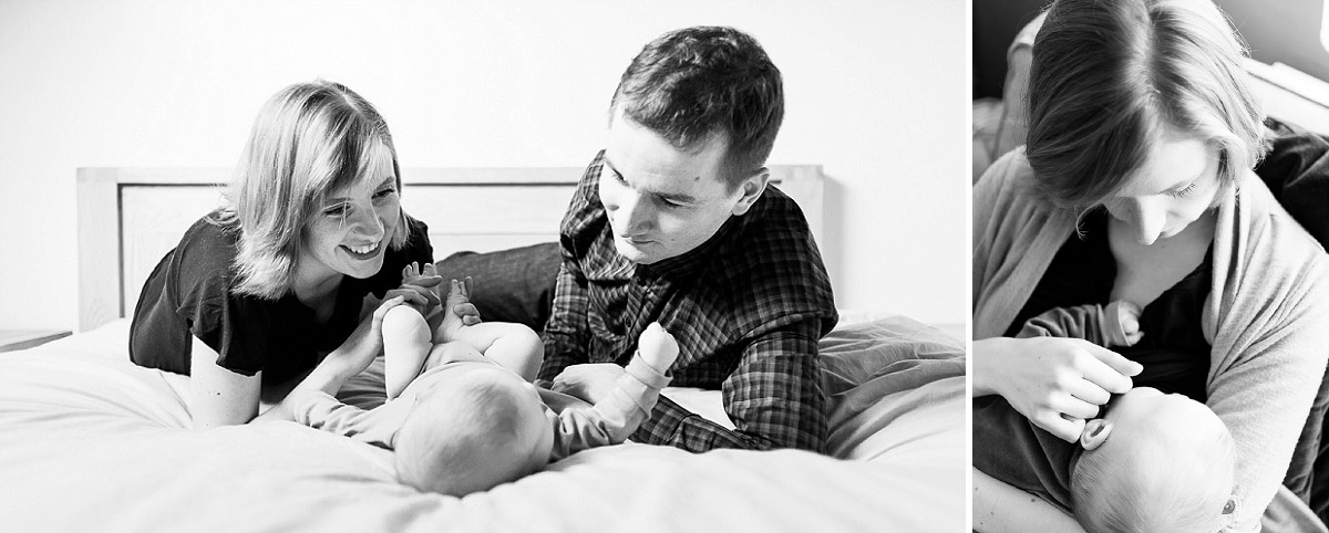 Séance famille à la maison photographe bébé lille nord