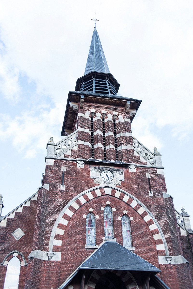 Reportage photo mariage à Tourcoing église rue de neuville