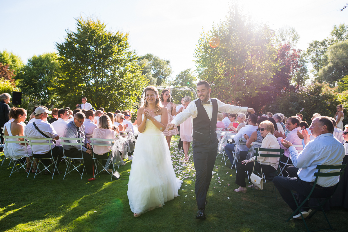 Reportage mariage simple et chic à Rambouillet