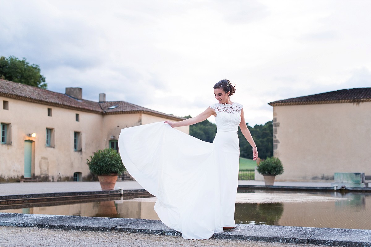 portraits de la mariée photographe mariage marseille chateau val joanis