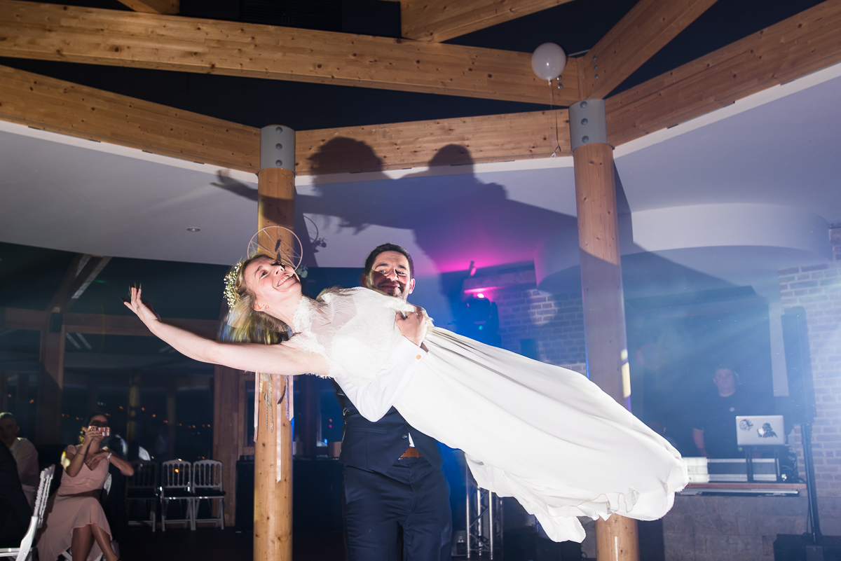 mariage bohème au Château de Morbecque