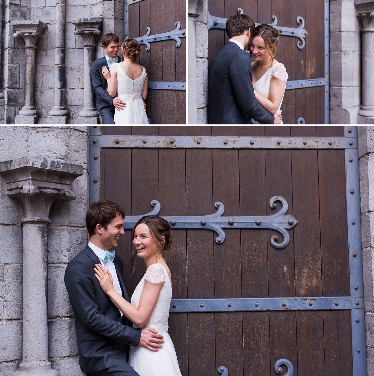 Séance photo de mariage à Bruges french wedding photographer with natural style