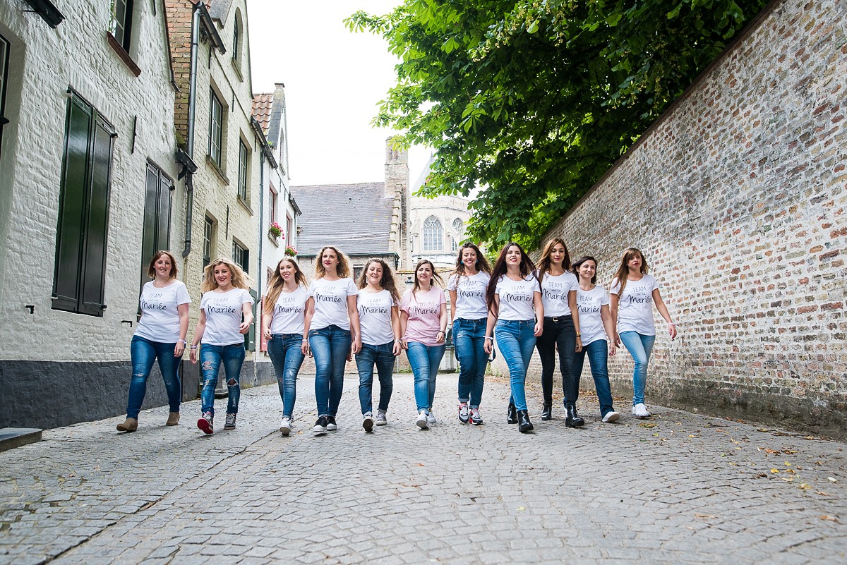 enterrement de vie de jeune fille à Bruges gand courtrait tournai lille