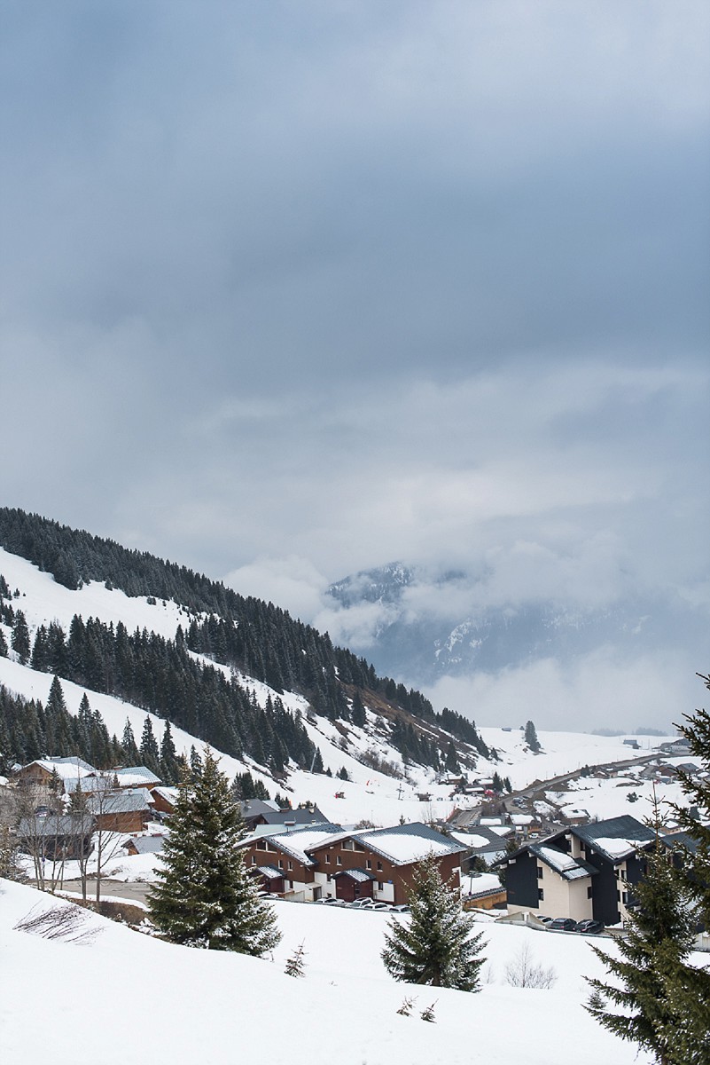 photographe couple station de ski les saisies alpes