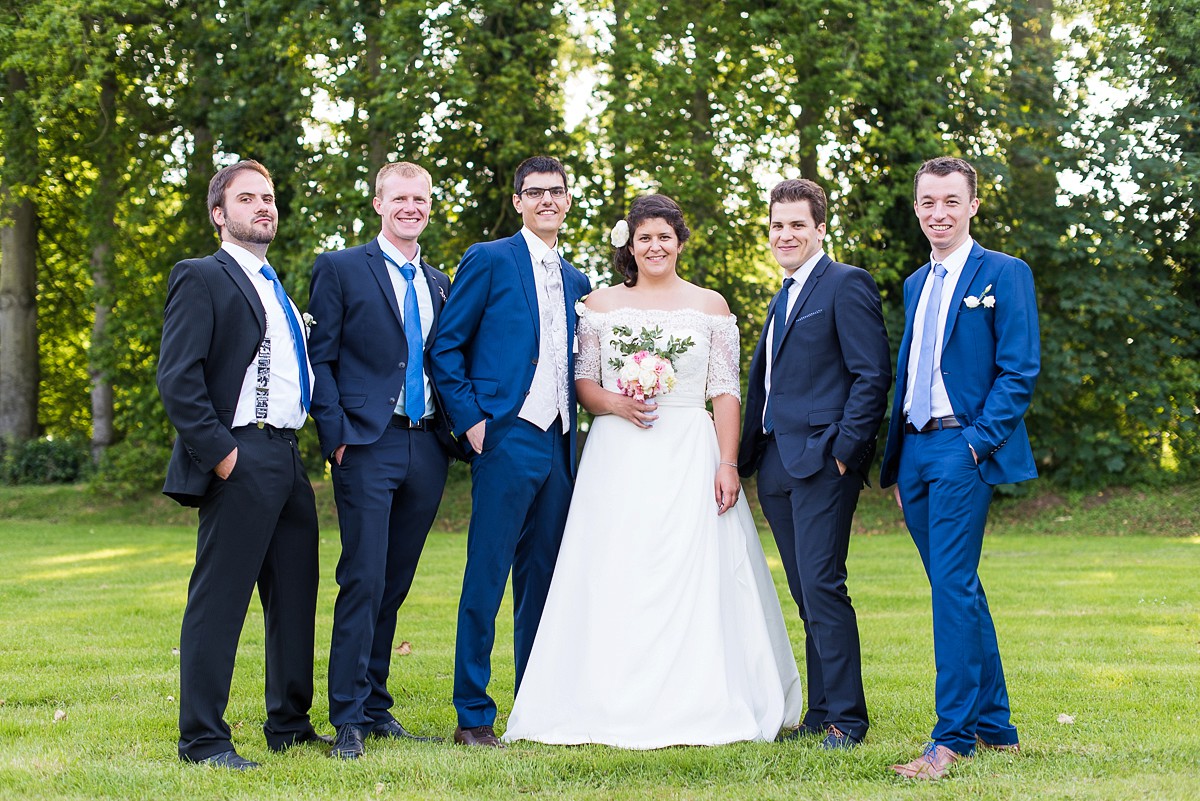 photos de groupes funs et originales mariage