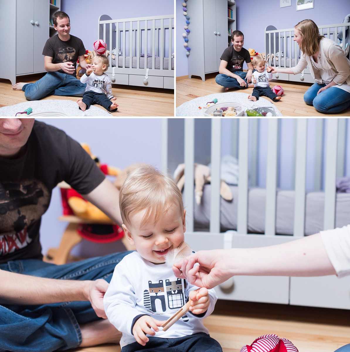 Photographe bébé Lille décoration de la chambre de bébé jeux montessori