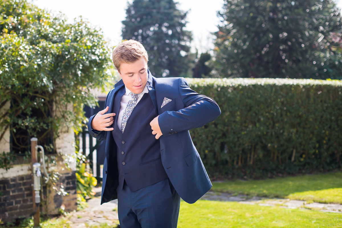 photographe mariage nord préparatifs du marié