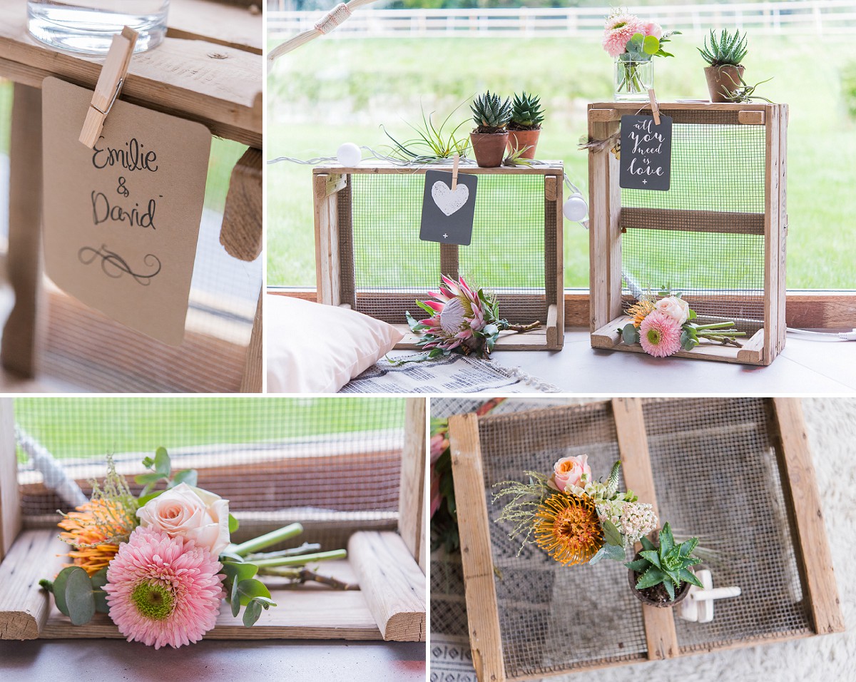 Reportage mariage Château de Morbecque photobooth avec tipi et attrape rêves thème bohème