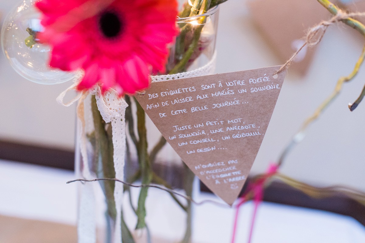 arbre à messages pour les invités mariage esprit récup et vintage