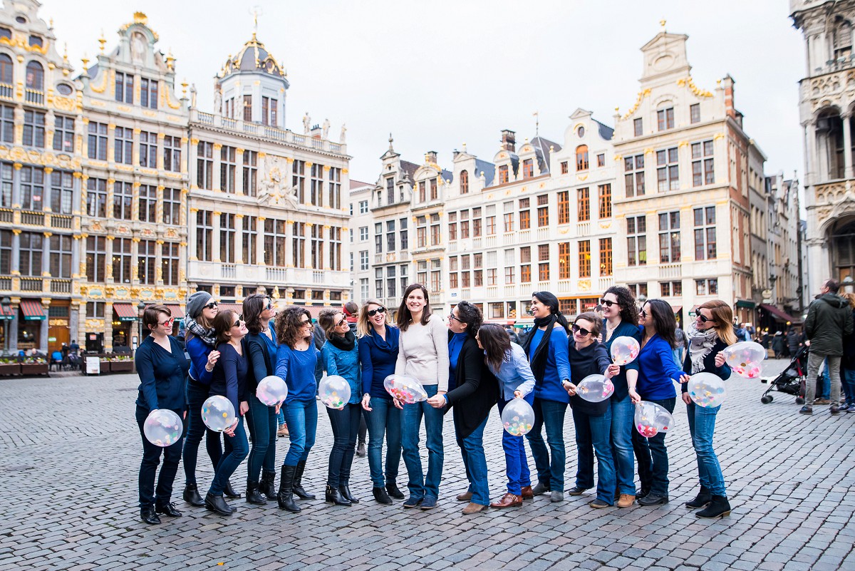 photographies EVJF enterrement de vie de jeune fille Bruxelles et Lille entre copines 