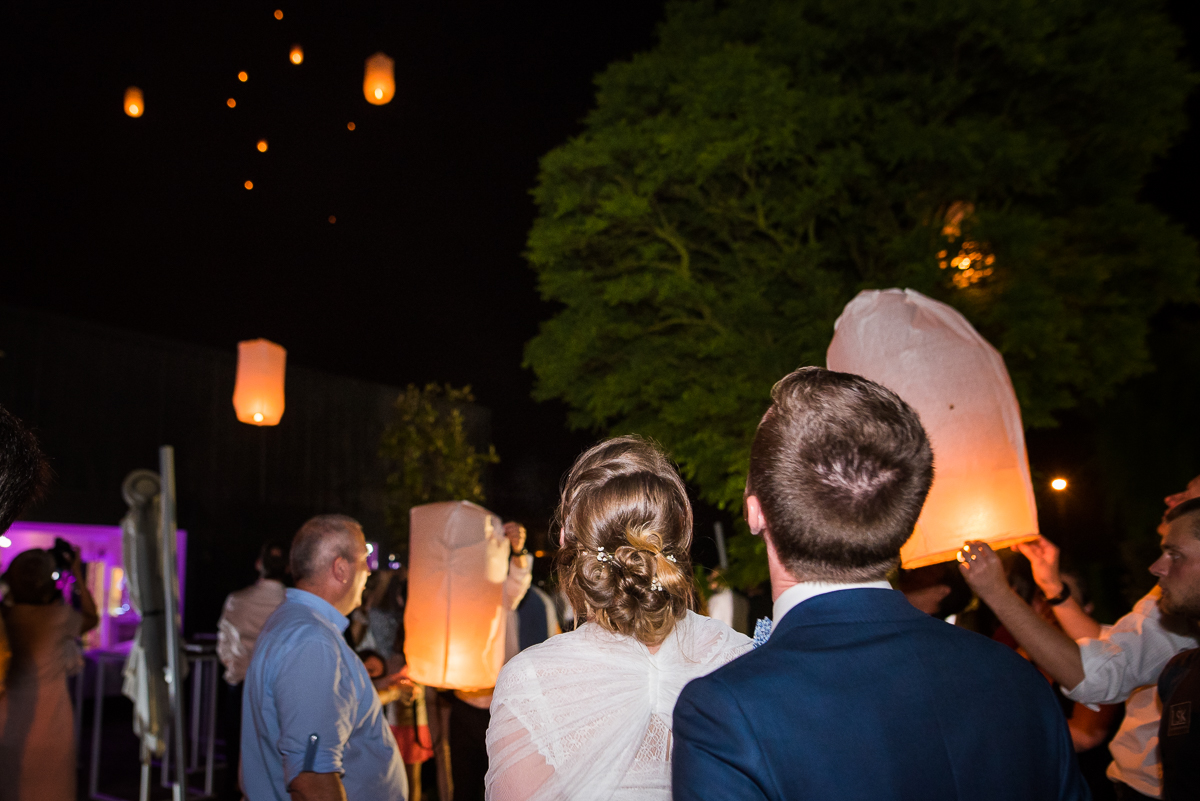 photographe mariage lille lâcher de lanternes