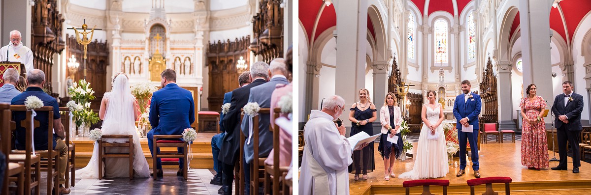 photographe mariage nord église lambersart cérémonie par un diacre