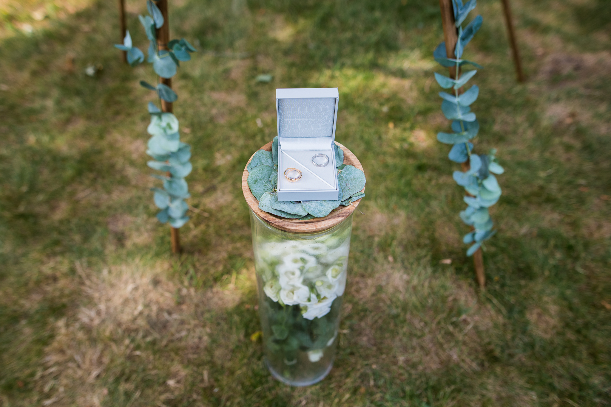 alliances mariage au Clos du Bac