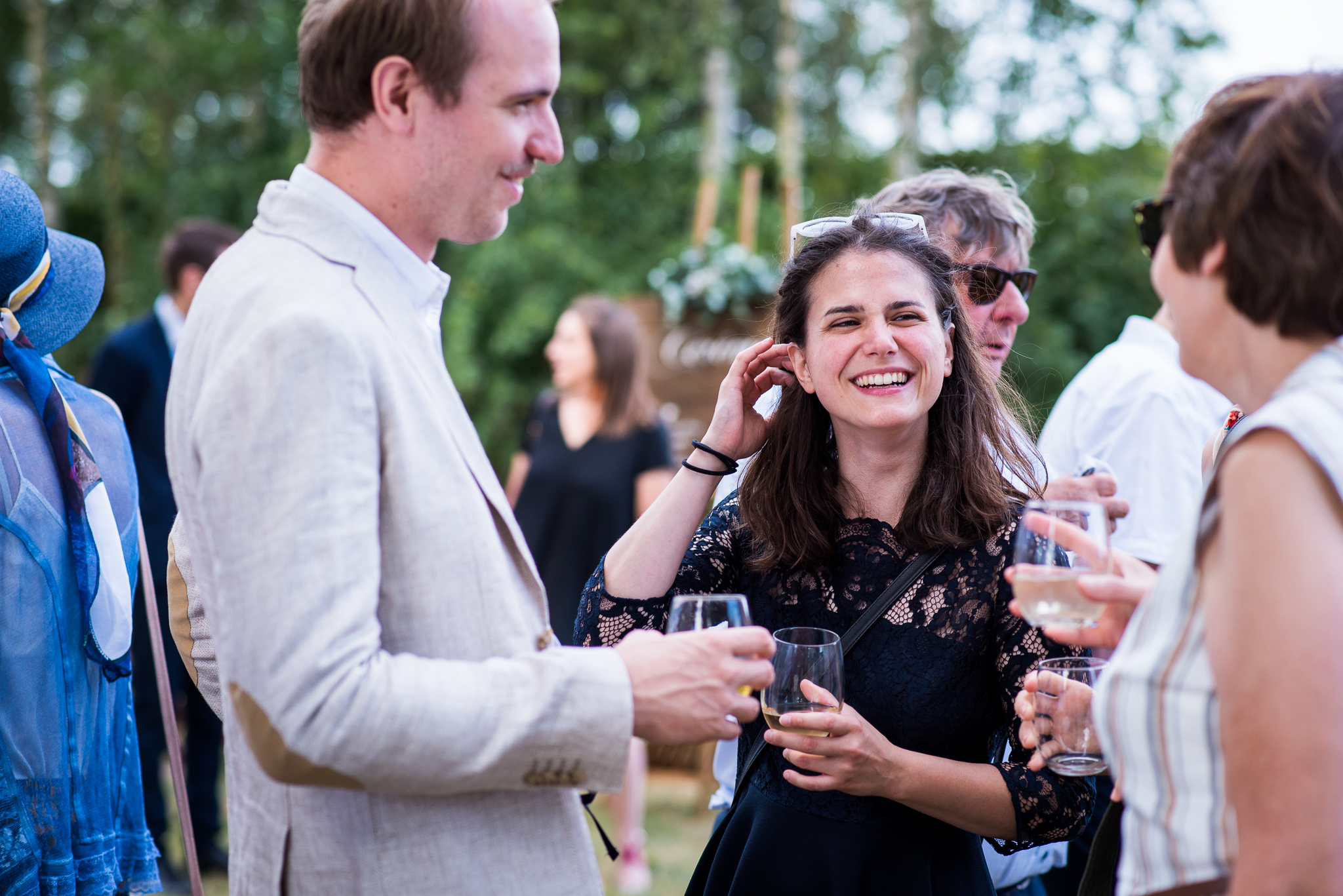 photographe mariage nord portraits d'invités sur le vif