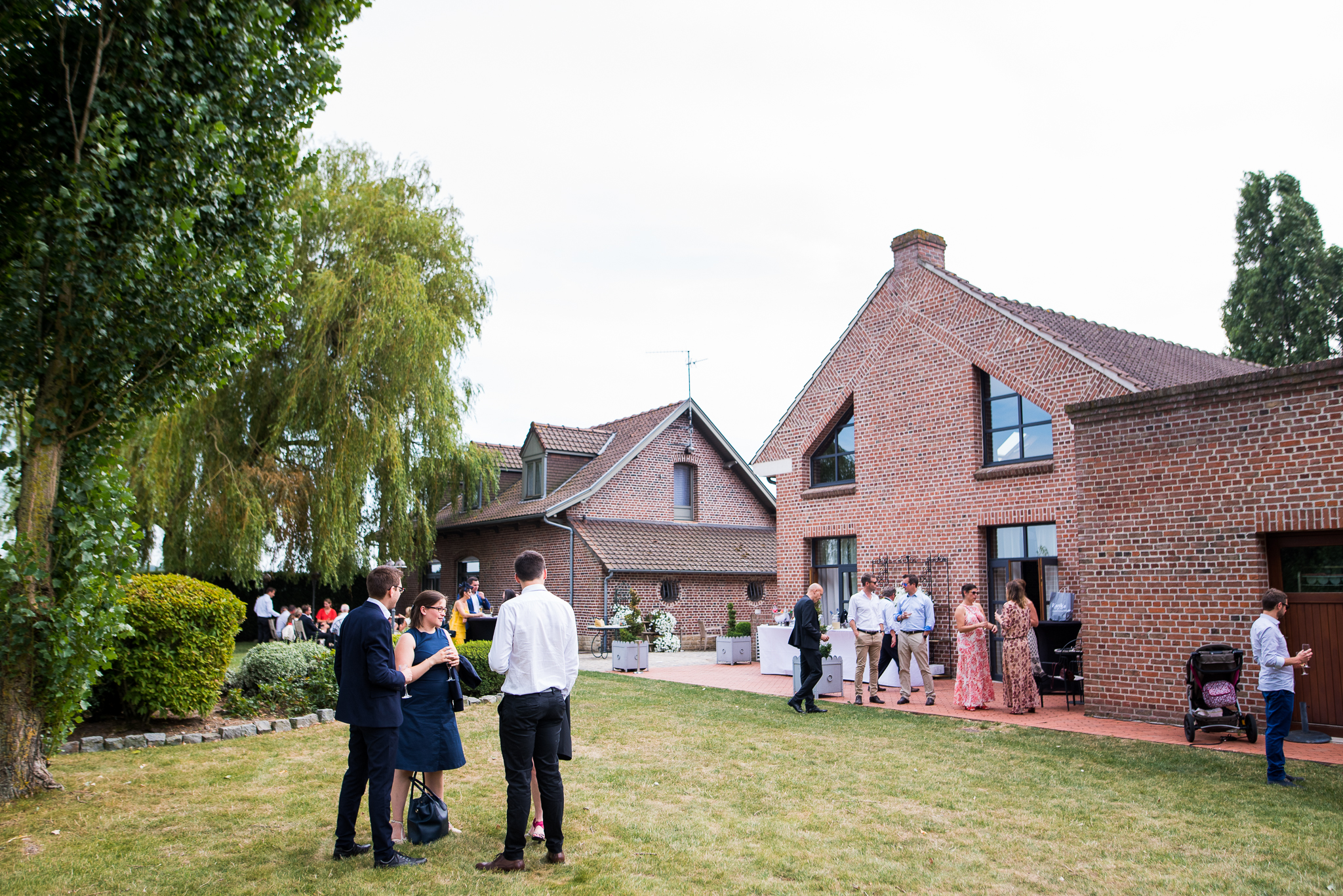 photographe reportage mariage au clos du bac