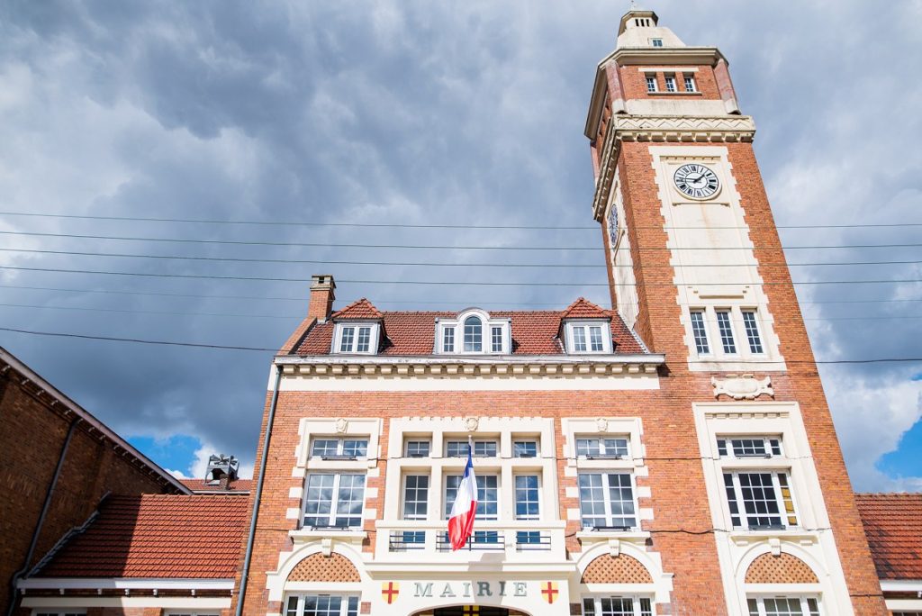 Reportage mariage civil à la mairie de lesquin photographe nord