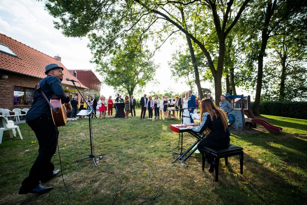 jim&gio le groupe de musique qui animera votre vin d'honneur avec un concert privé en mariage nord