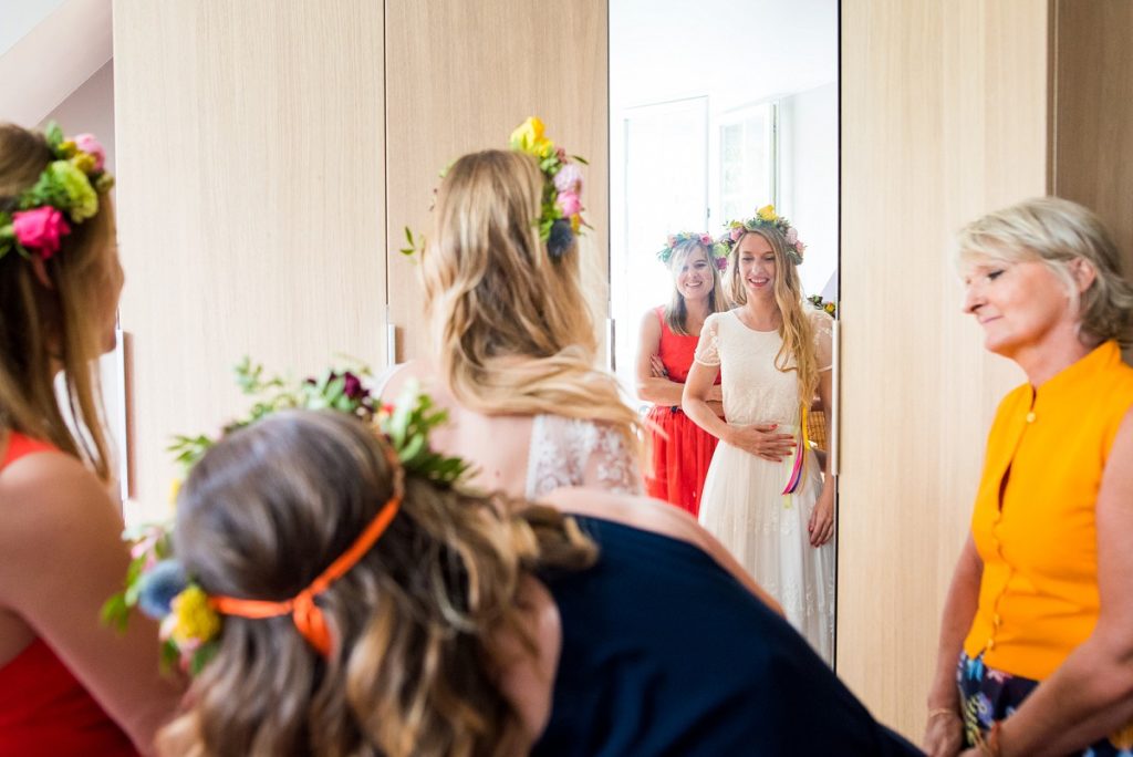 préparatifs de la mariée un moment intense chargé d'émotions