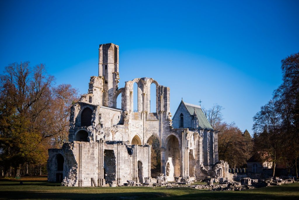 séance photo famille abbaye de fontaine chaalis