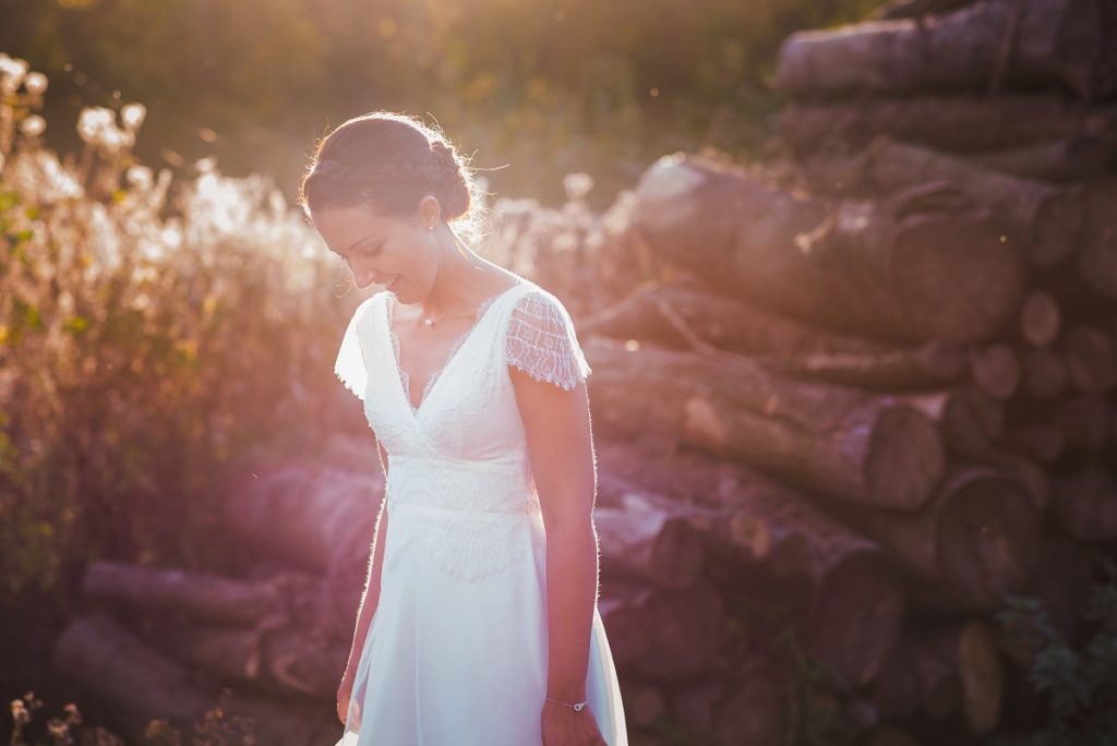 une jeune mariée rayonnante photographe lille