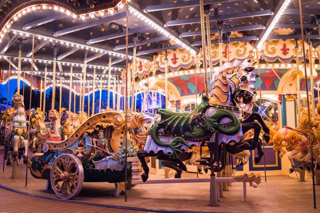 carrousel de disneyland paris