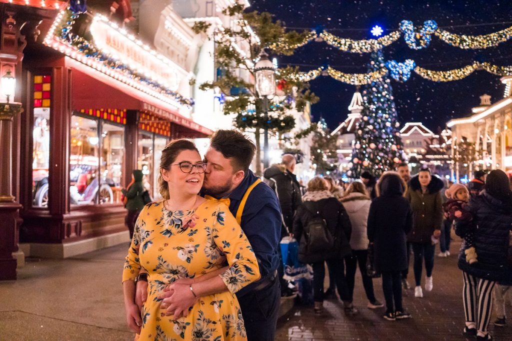 séance photo de couple à disneyland paris