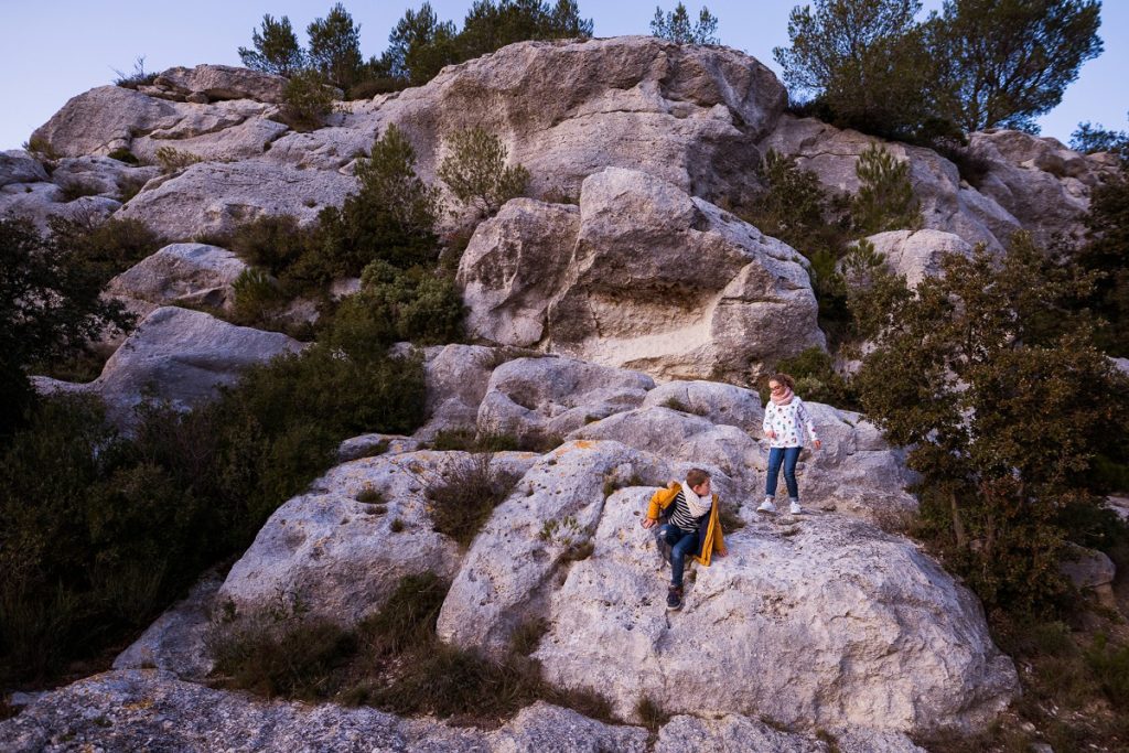 photographe famille dans les baux de provence